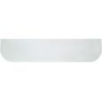 Wandregal Glas Gerundet Weiß - Opal, Glas (78/0,6/18cm) - Mömax modern living Wandregal Glas Gerundet Weiß - Opal, Glas (78/0,6/18cm) - Mömax modern living