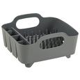 Geschirrabtropfkorb Ute Grau - Grau, MODERN, Kunststoff (36,8/33,5/18cm) - PREMIUM LIVING