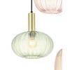 HÄNGLAMPA BUNTI - pink/grön, Modern, metall/glas (98.5/26/120cm)