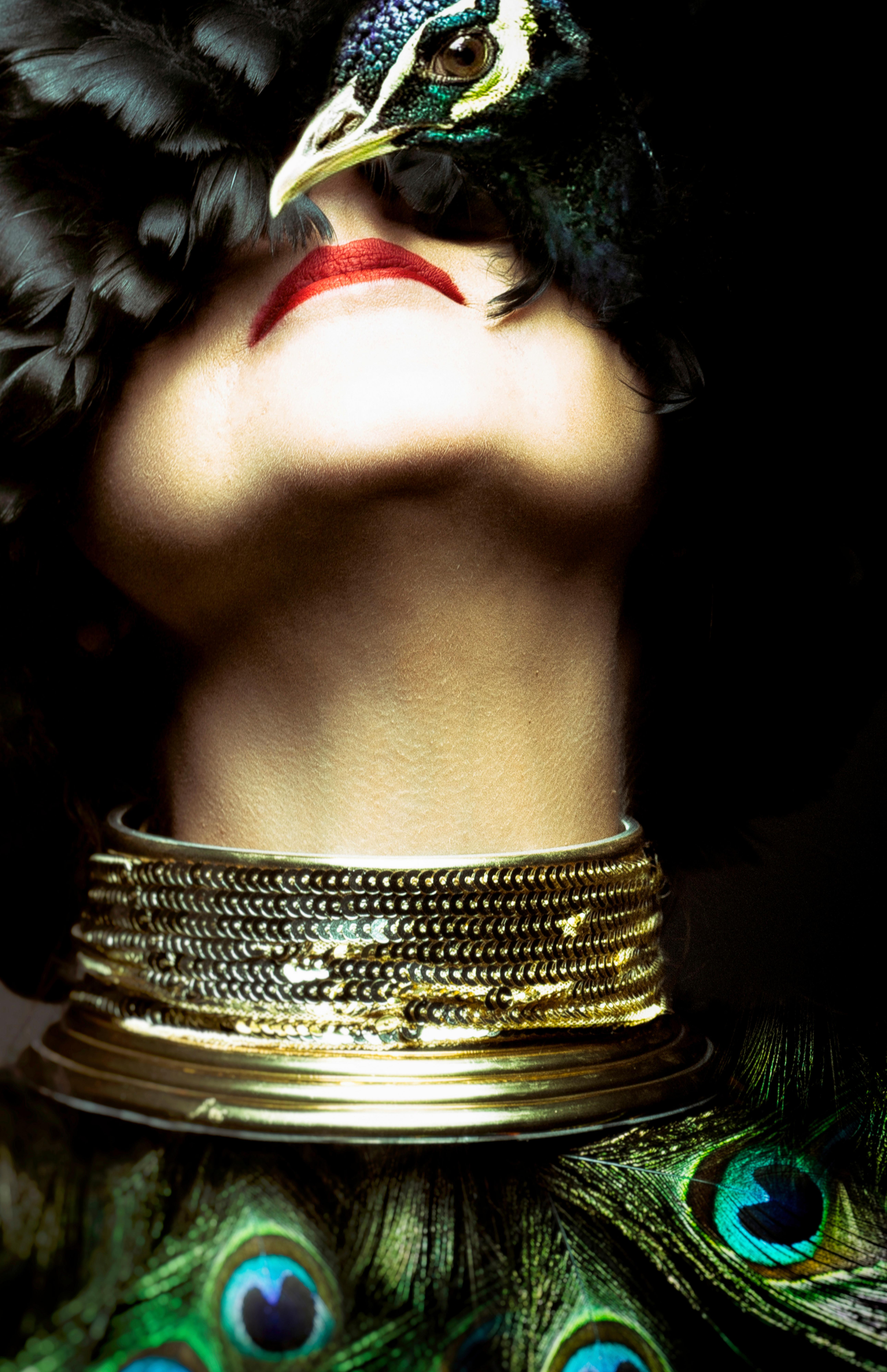 BILD faces-30-98x148-frx-frzw-mfotw - Schwarz, Basics, Holz/Kunststoff (98/148/10cm) - Wandkraft