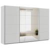 Ormar S Kliznim Vratima Feldkirch - srebrne boje/svijetlo siva, Moderno, drvni materijal/metal (315/210/62cm) - Modern Living