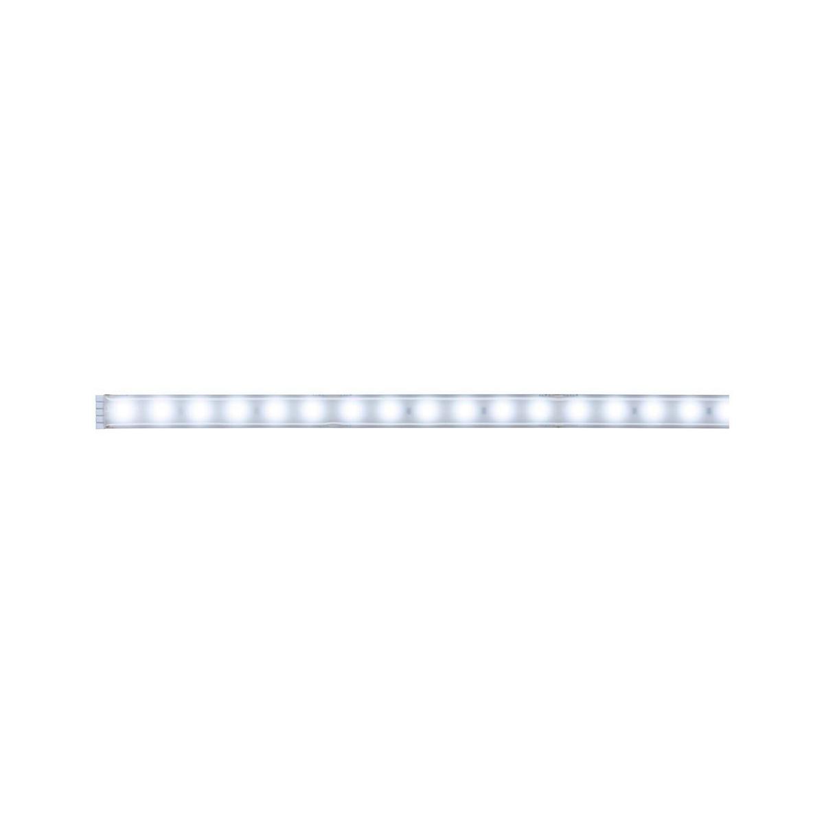 LED-Strip 70664 in Silberfarben max. 6 Watt - Silberfarben, Basics, Kunststoff (100cm) - Paulmann