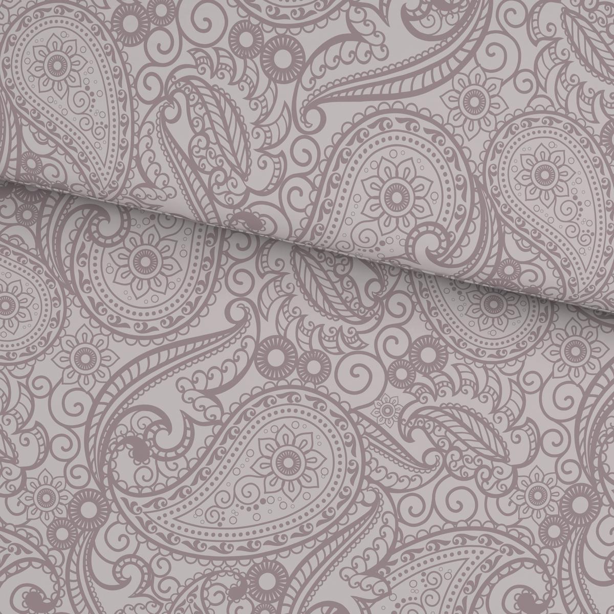 Bettwäsche Paisley Altrosa ca. 140x200cm - Altrosa, Textil (140/200cm) - Mömax