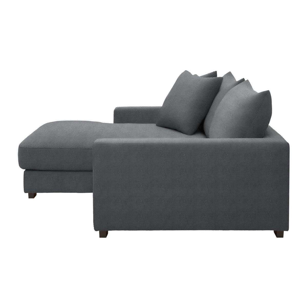 Ecksofa Pedro Grau - Grau, MODERN, Textil (180/83/265cm) - Mömax