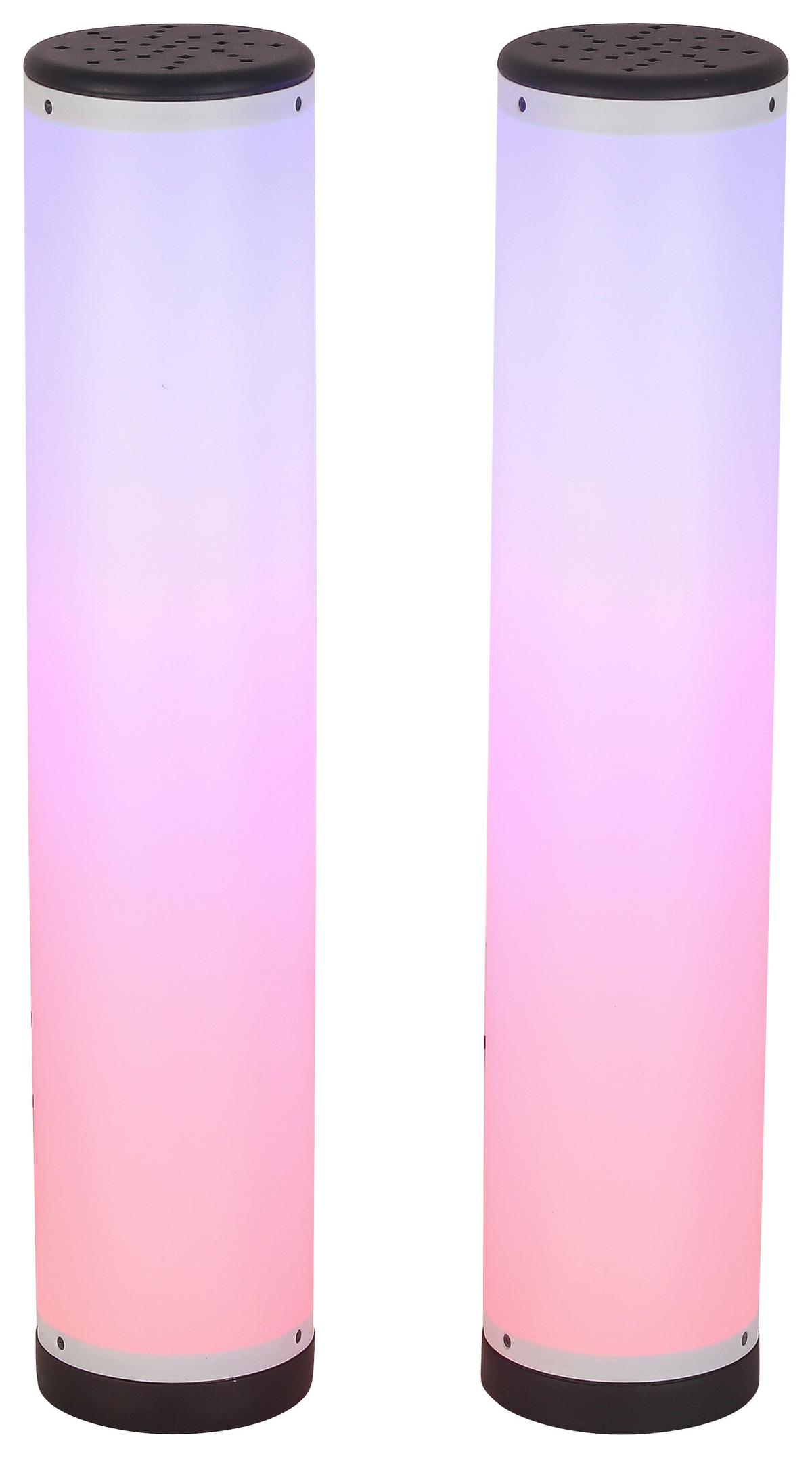 LED-Tischleuchte Nolam max. 2,5 Watt - Weiss/Schwarz, Modern, Kunststoff (6,4/31cm) - Modern Living