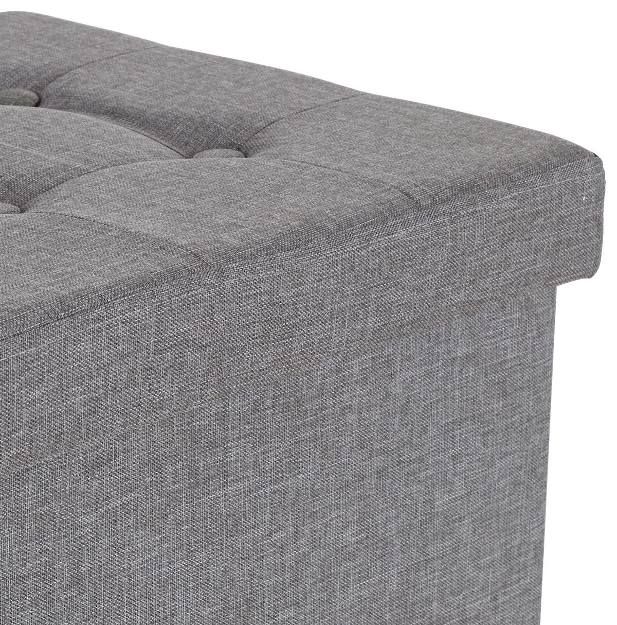 Tabure Franz, Siva - siva, Moderno, tekstil/leseni material (38/38/38cm) - Modern Living