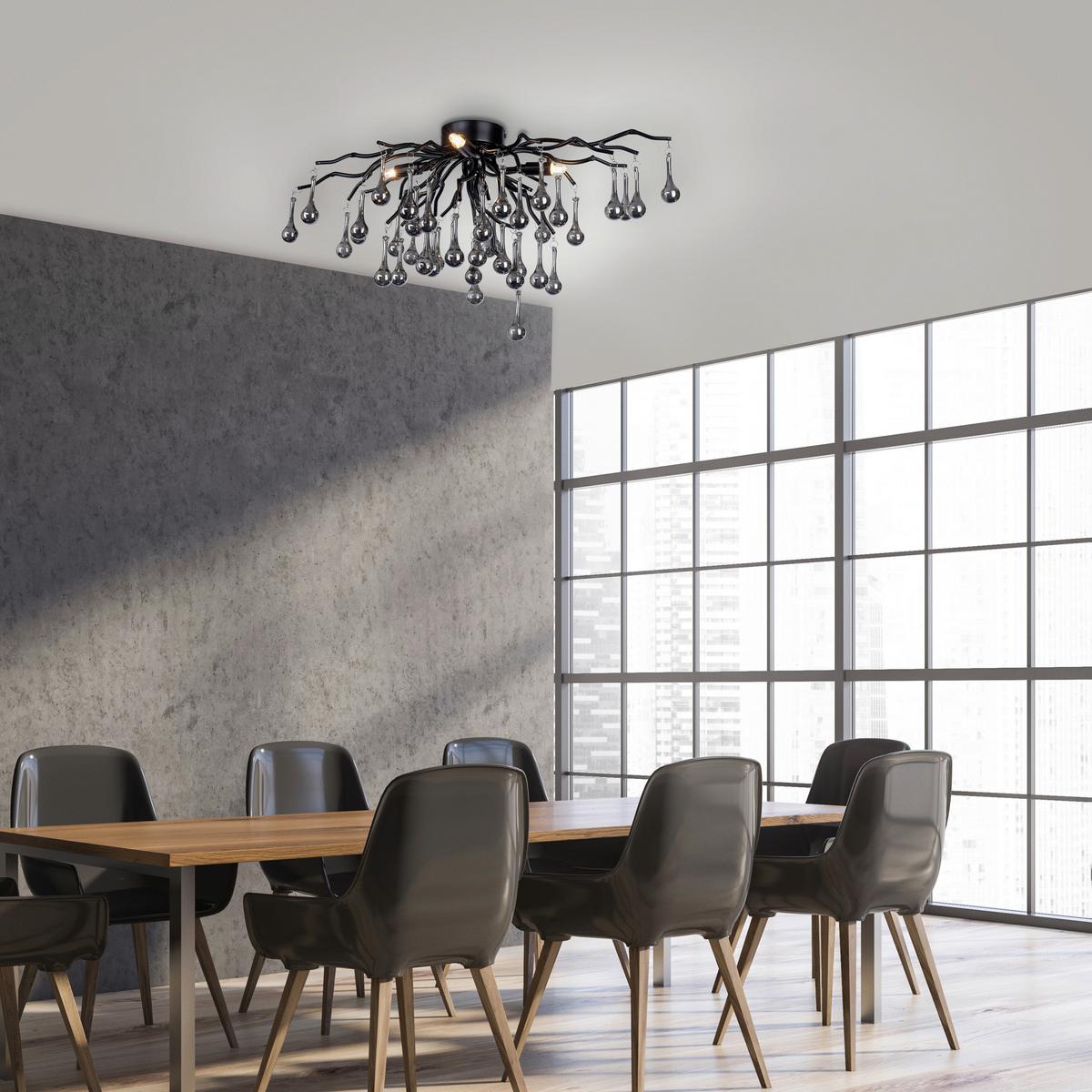 LAMPA SUFITOWA 8090-18 ICICLE - Design (60/30/35cm) - Paul Neuhaus