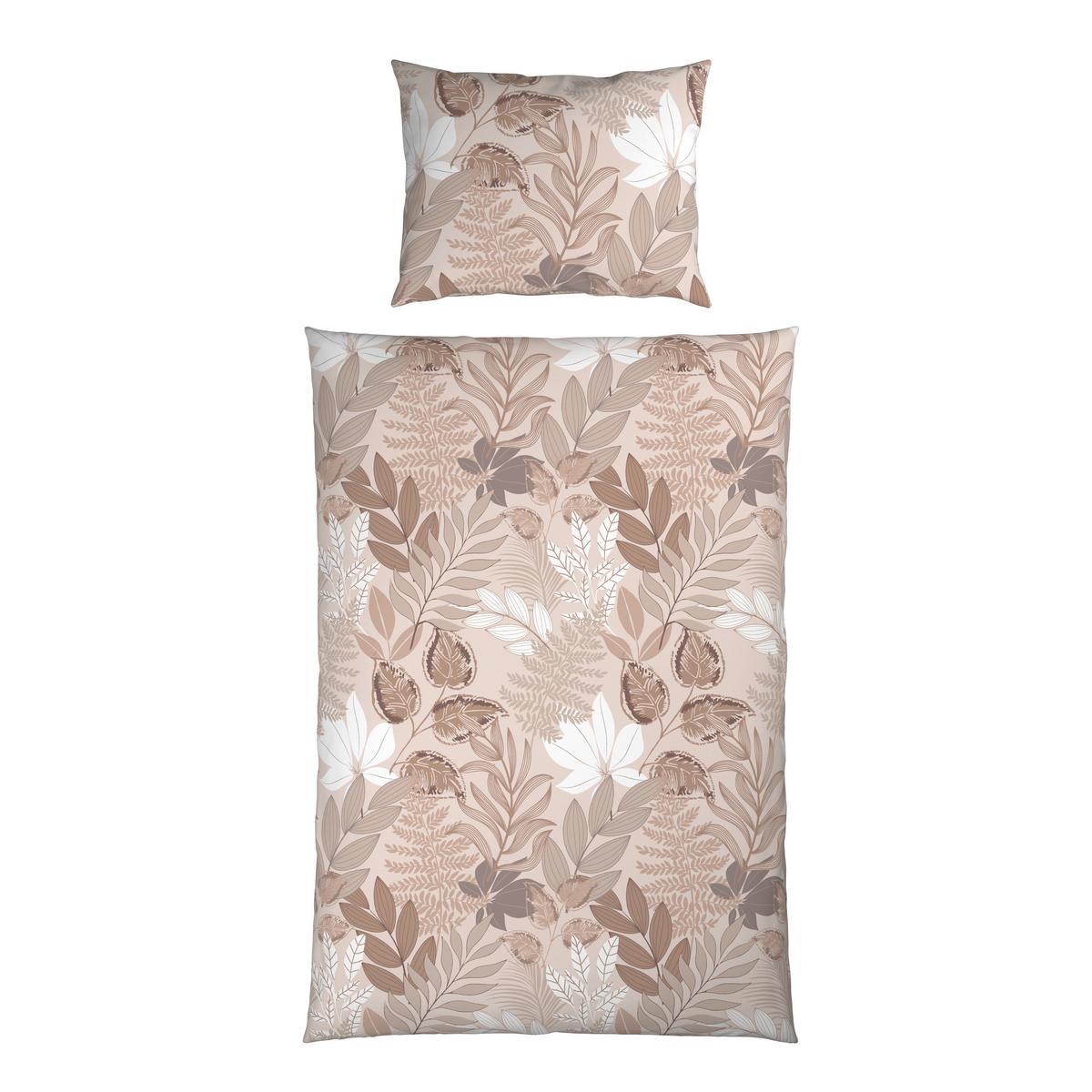 Ágyneműhuzat-garnitúra Ulli - bézs, textil (140/200cm) - Mömax