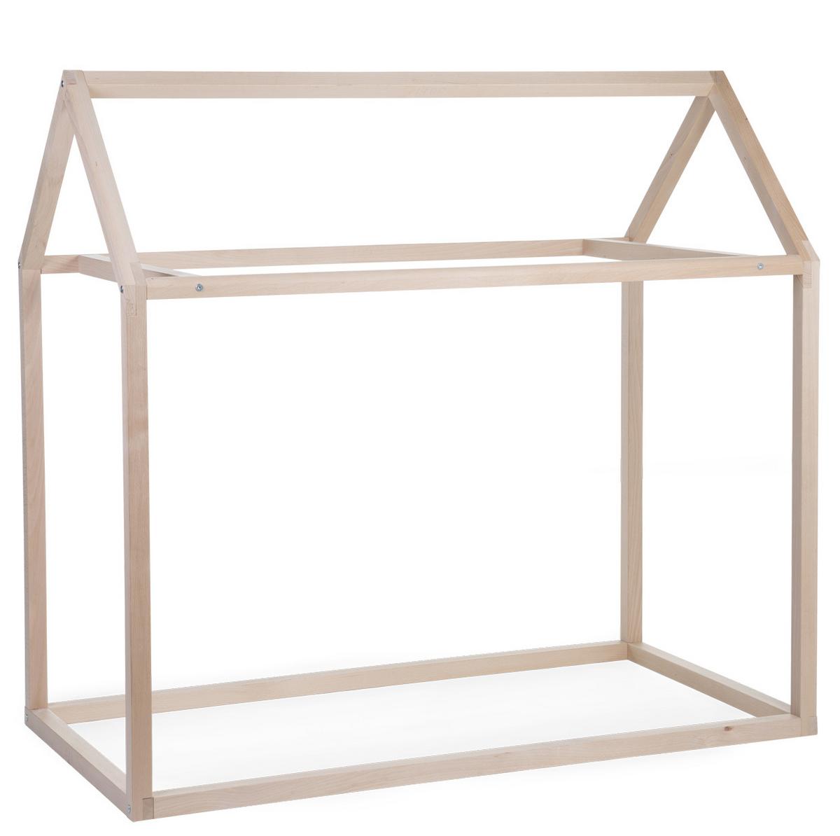 RAMA ŁÓŻKA BEFRHN  *MB* - kolor bukowy, Basics, drewno (70/140cm) - Childhome