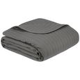 Tagesdecke Ultra Anthrazit 230x230cm - Anthrazit, Textil (230/230cm) - MÖMAX modern living