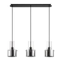 LAMPA WISZĄCA EOS *DK* - ciemnoszary, Design, metal/szkło (97/18/150cm) - Dieter Knoll