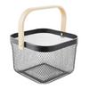 Univerzalna Košara Betty - crna, Moderno, drvo/metal (26.8/25.5/17.5cm) - Mömax