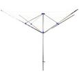 Wäschespinne Stella Alufarben - Alufarben, Metall (190/190/190cm) - MÖMAX modern living