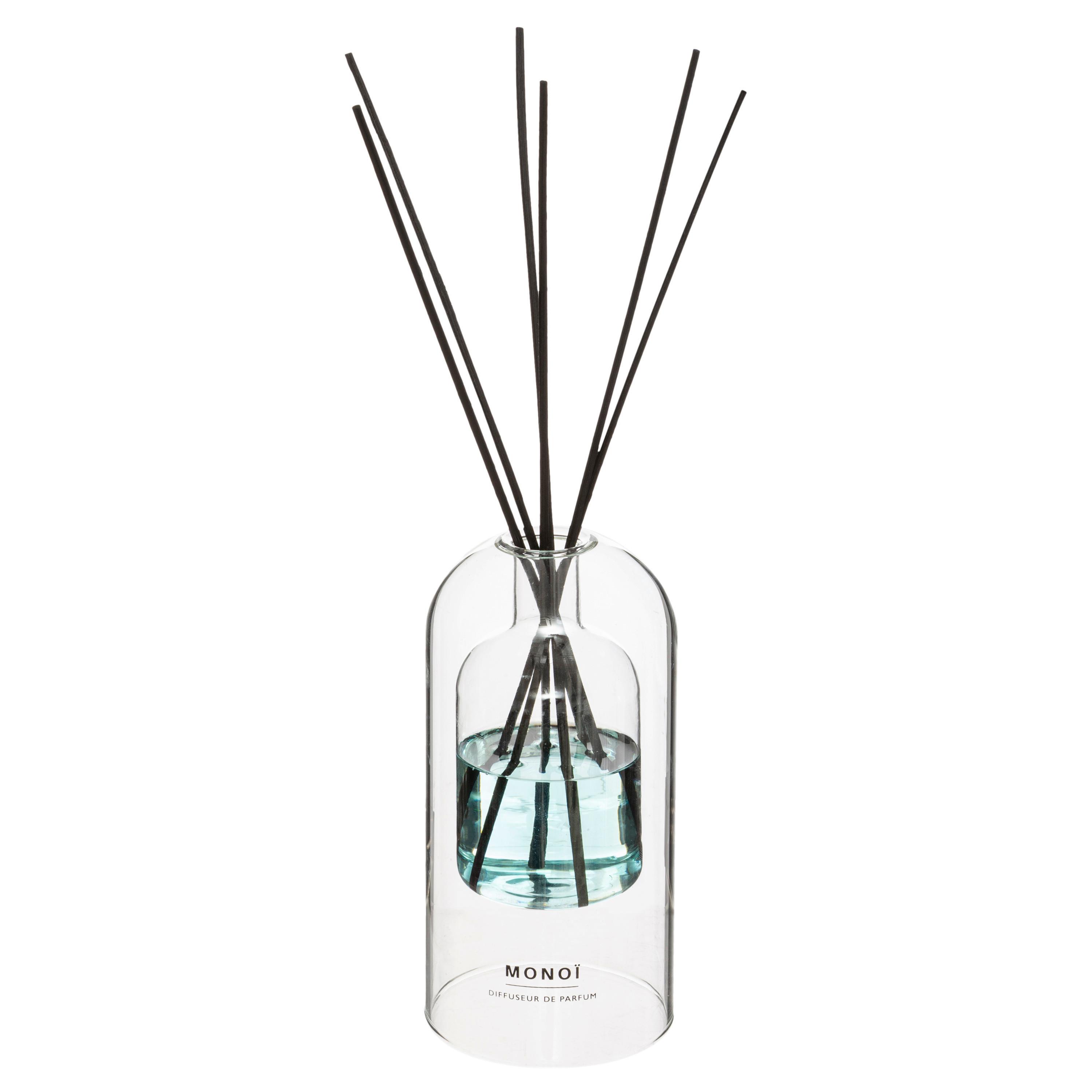 Raumduft Ilan Blau ca. 150ml - Blau, Glas/Kunststoff (8.5/32cm) - Mömax