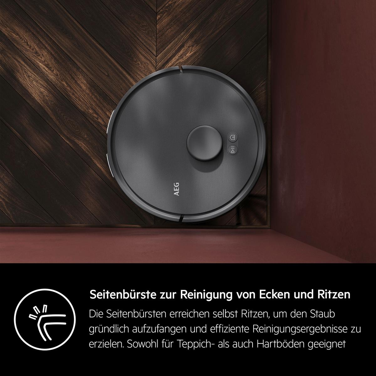 ROBOT ODKURZAJĄCY AR71HW1DG - ciemnoszary, Basics, tworzywo sztuczne (33,5/10/33,5cm) - AEG