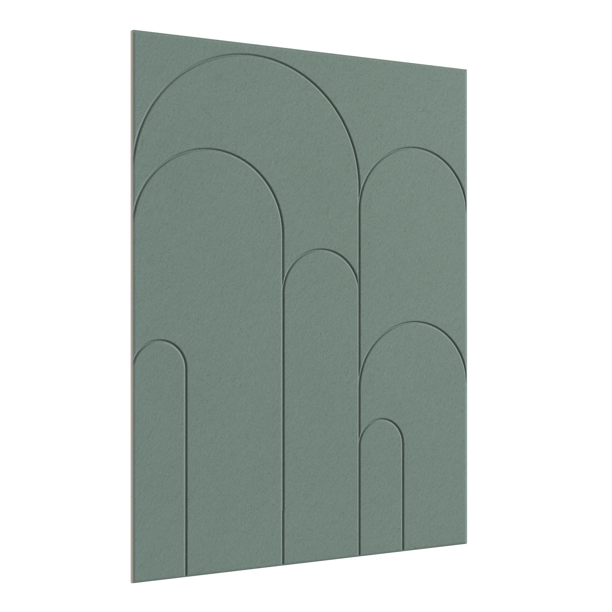 AKUSTIKPANEL MILLA - ljusgrön, textil (120/90cm) - Mömax