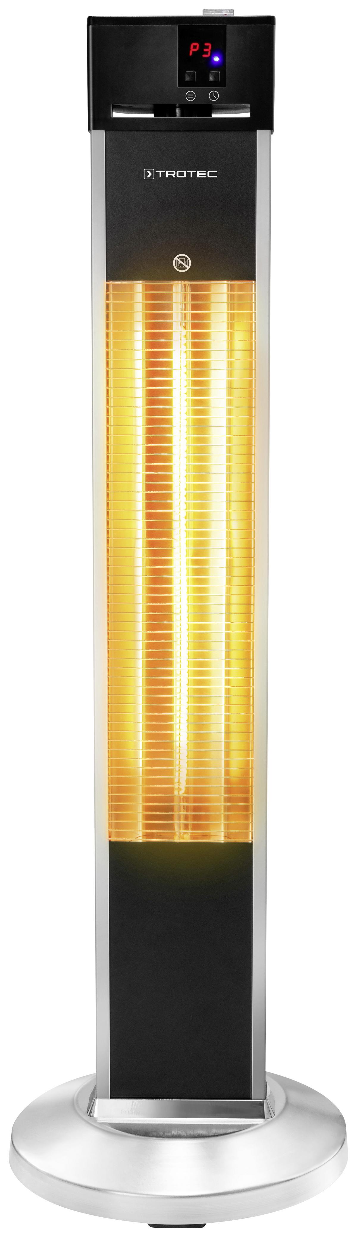 PROMIENNIK PODCZERWIENI TROTEC IRS 2000 E - kolor aluminiowy, Konventionell, metal (30/30/100cm) - Atrigo
