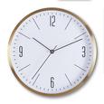 Wanduhr Jesper, ca. 30x4cm - Goldfarben, MODERN, Glas/Metall (30,5/30,5/4cm) - Mömax modern living Wanduhr Jesper, ca. 30x4cm - Goldfarben, MODERN, Glas/Metall (30,5/30,5/4cm) - Mömax modern living