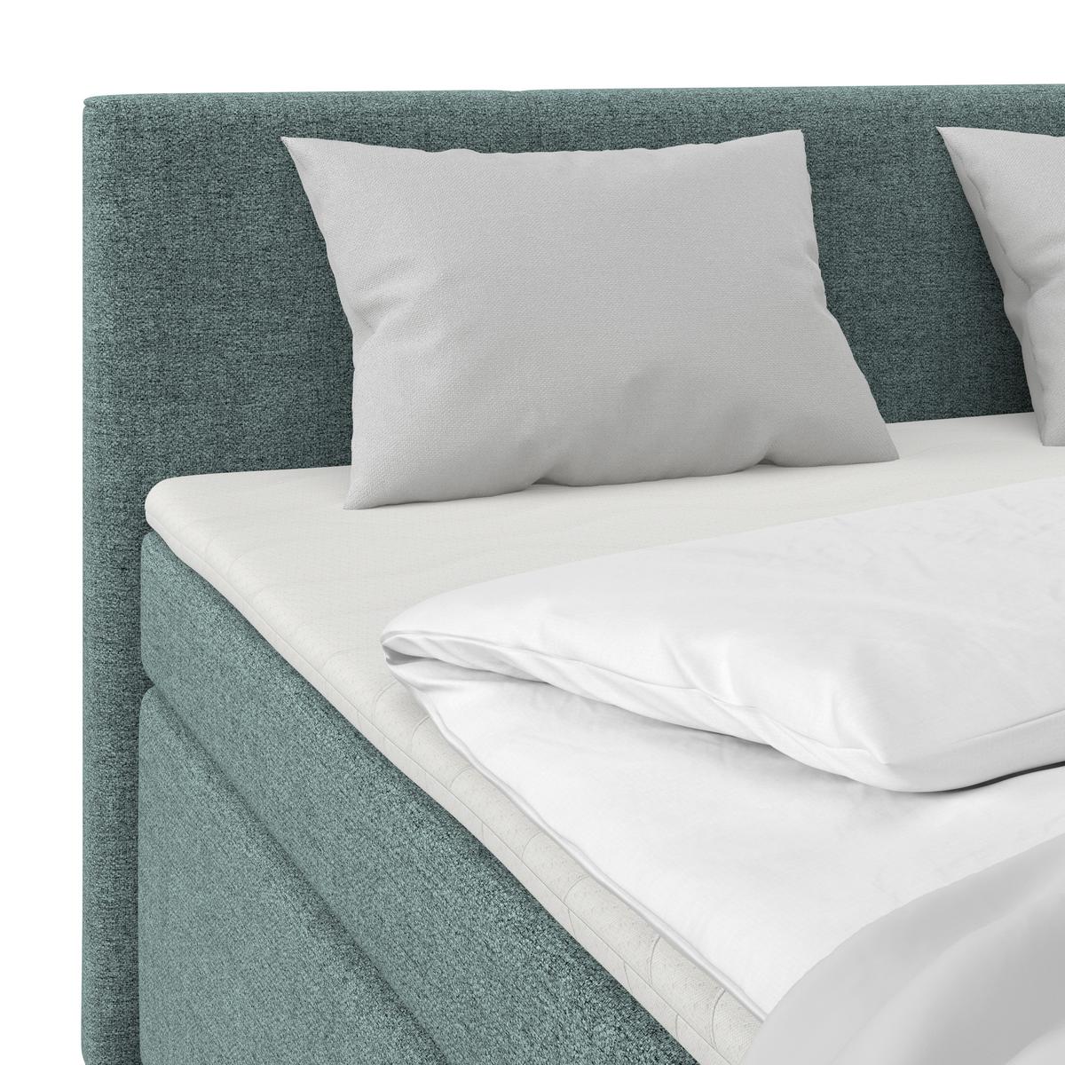 PAT BOXSPRING MIRA 1 - albastru, Basics, textil (160/200cm)