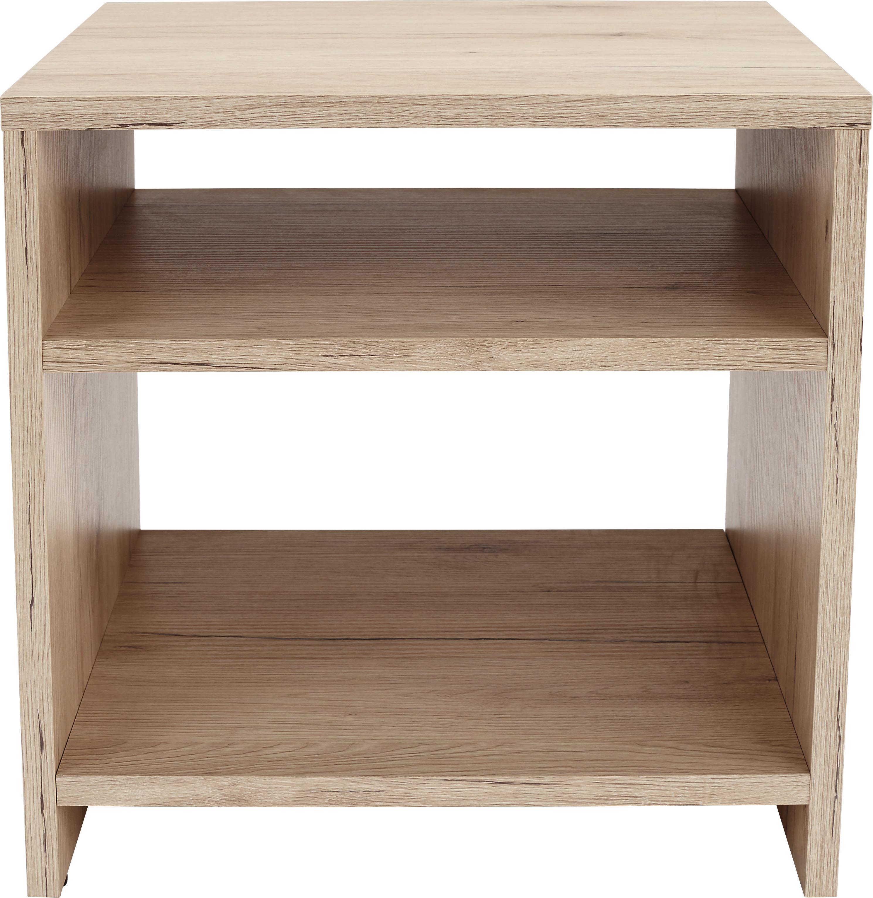 Stolić Luca - boje hrasta, Moderno, drvni materijal (40/40/37cm) - Based