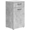 Kommode Multistauraum Grau - Anthrazit/Schwarz, Modern, Holzwerkstoff/Kunststoff (45/83/40cm) - Premium Living