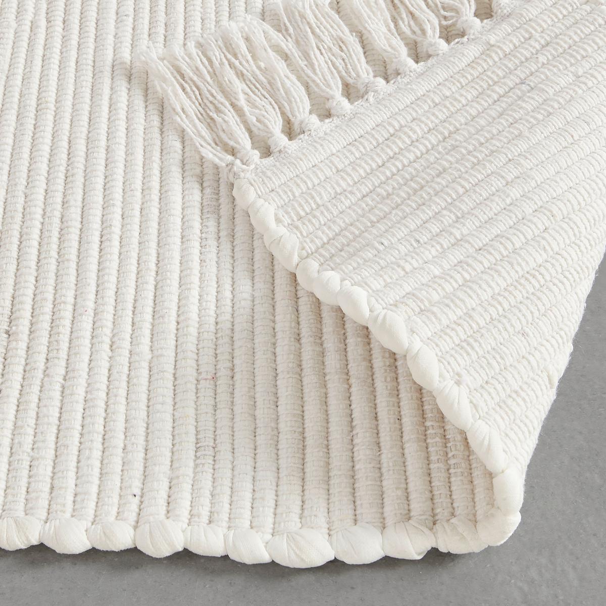 Fleckerlteppich Julia in Creme ca.60x90cm - Creme, Konventionell, Textil (60/90cm) - Modern Living