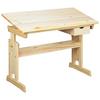 Jugendschreibtisch Julia Kiefer neigbar - Kieferfarben, Basics, Holz (109/55/63-96cm) - MID.YOU