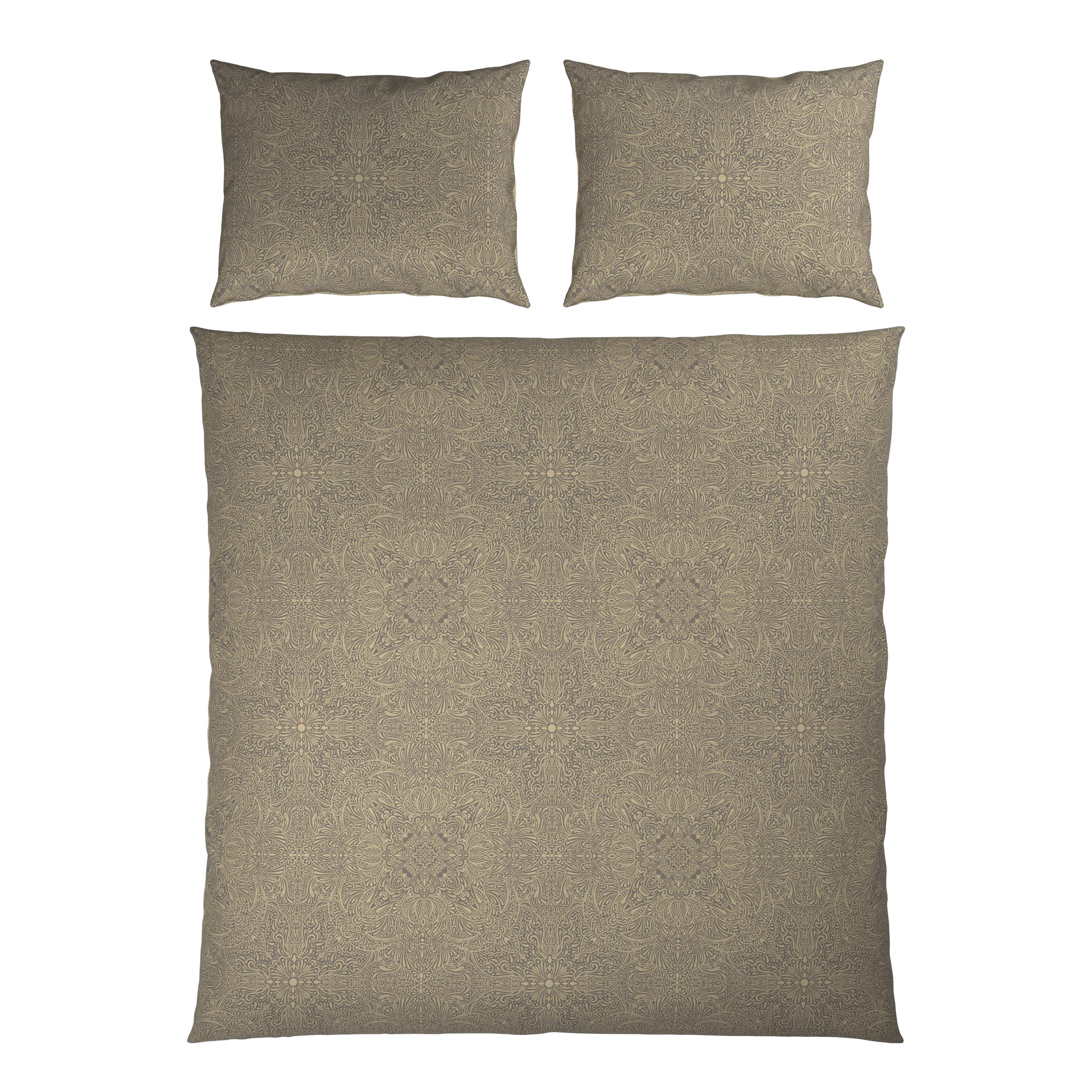 Lenjerie de pat Bella Wende cca. 200x220/2x50x70 cm - gri, Modern, textil (200/220cm) - Mömax
