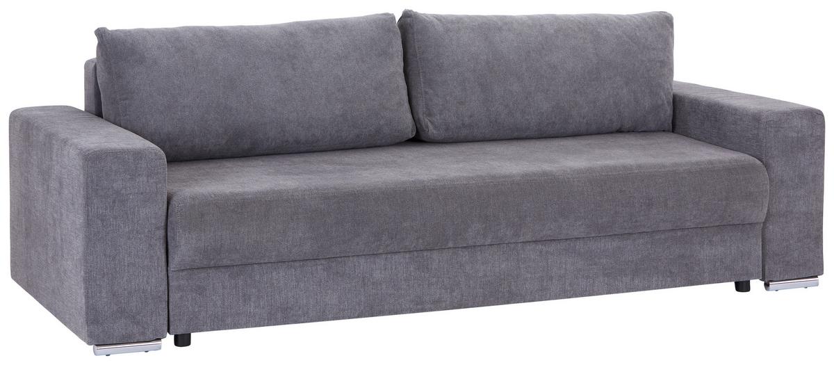 Sofa Garcia - siva, Moderno, tekstil/plastika (250/84/105cm) - Mömax
