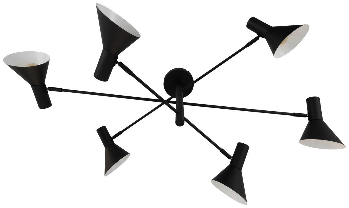 LAMPA SUFITOWA DOMINIKA - czarny, Design, metal (103/83/40.5cm) - Collett's Monde