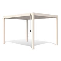 PERGOLA DELUXE 3X4M WEISS - Basics (400/255/300cm) - Gardenson