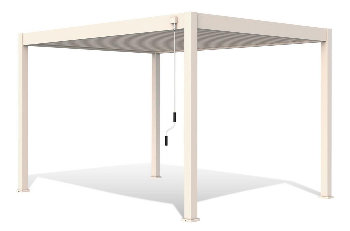 PERGOLA DELUXE 3X4M WEISS - Basics (400/255/300cm) - Gardenson