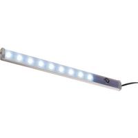 LISTWA OŚWIETLENIOWA SPECTRE -HOM IN- - kolor aluminiowy, Design, tworzywo sztuczne (20/1,5/1,5cm) - Hom`in