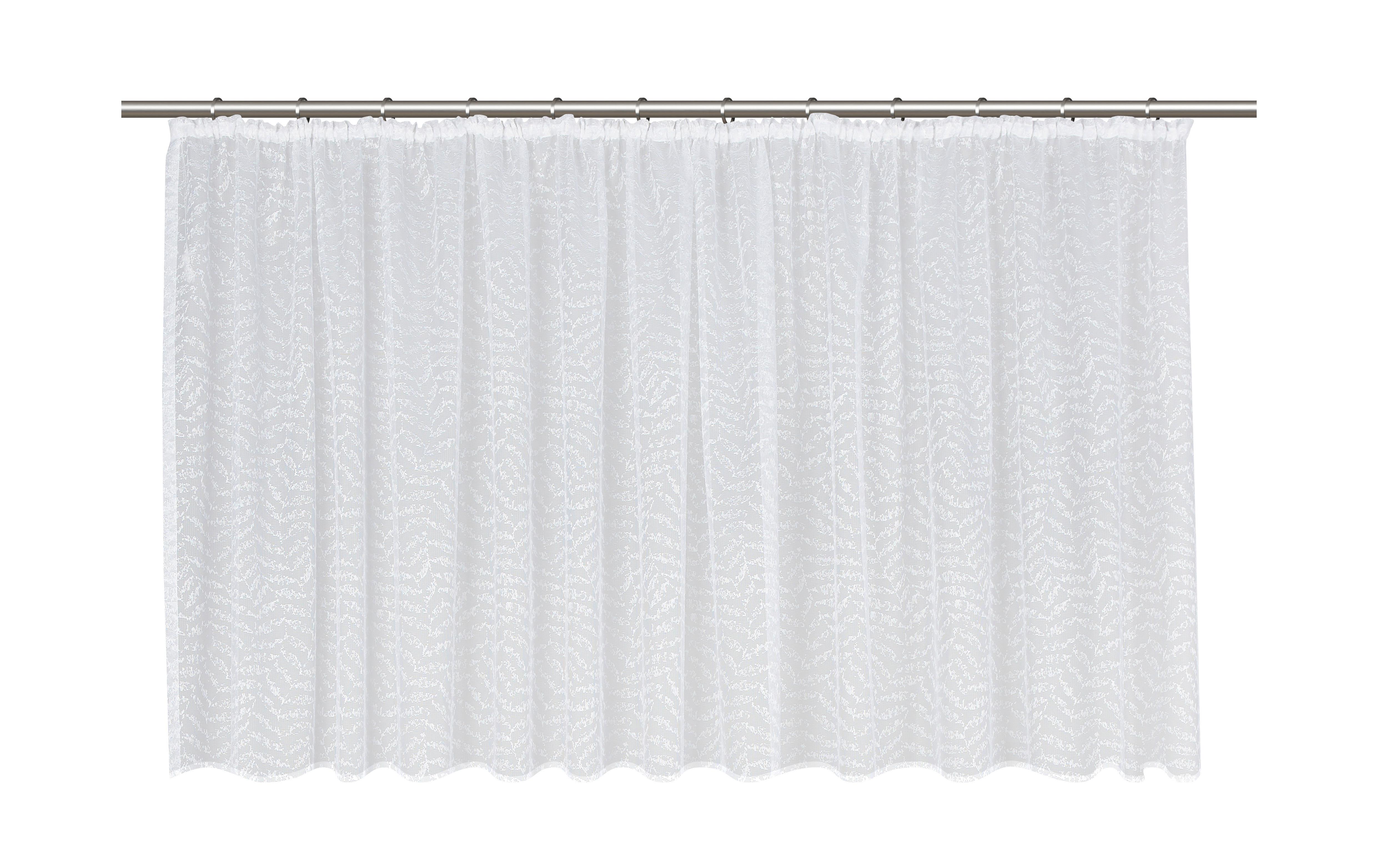 Készfüggöny Rita Store 300/145cm - Fehér, konvencionális, Textil (300/145cm) - Modern Living