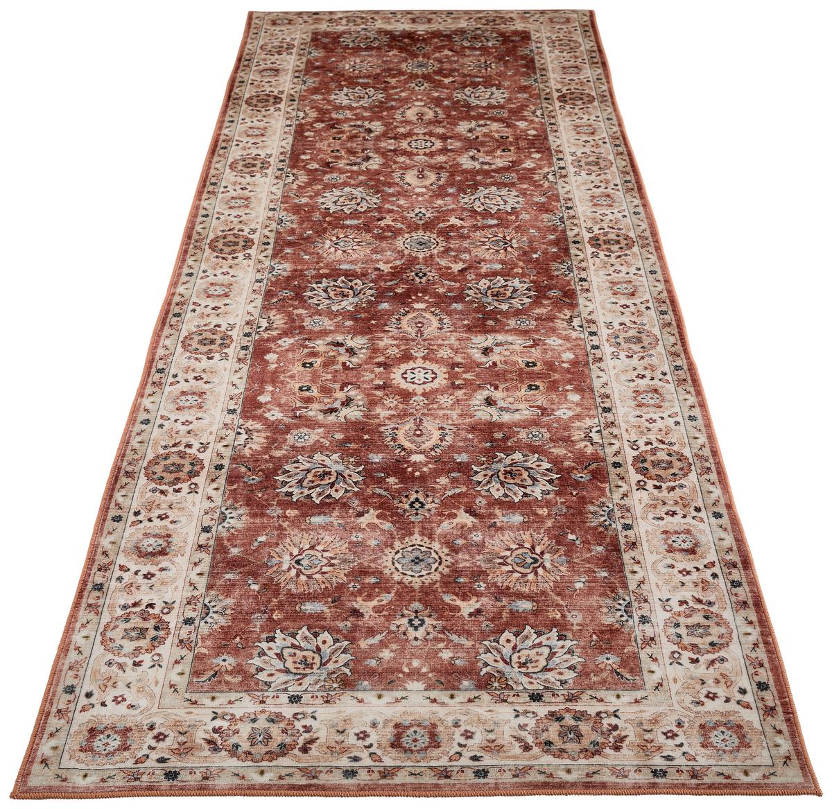 CHODNIK CLASSIC EDITION - terakota, Trend, tkanina (80/250cm) - Novel