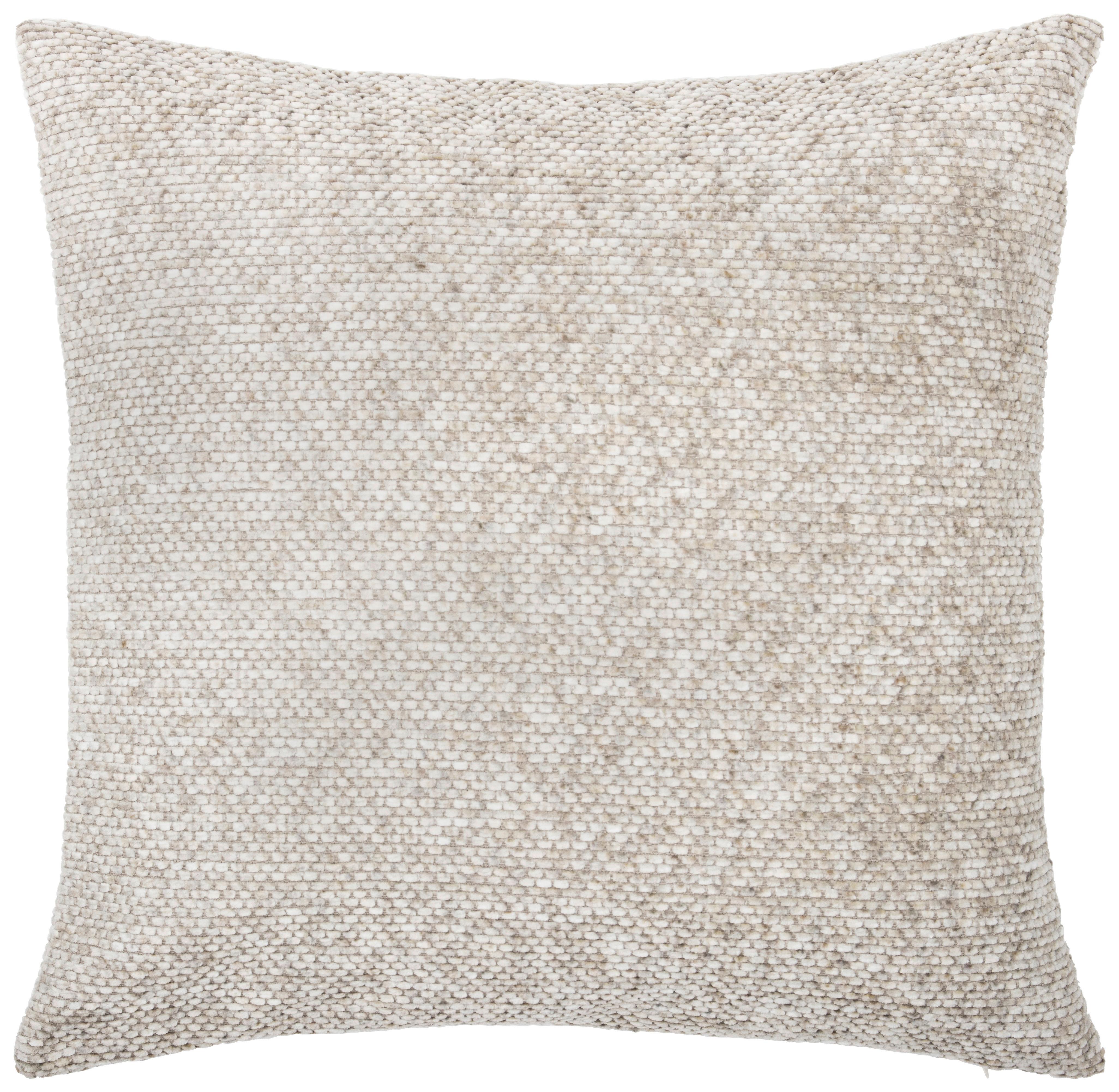 Kissenhülle Joe Hellgrau ca. 40x40cm - Hellgrau, Textil (40/40cm)