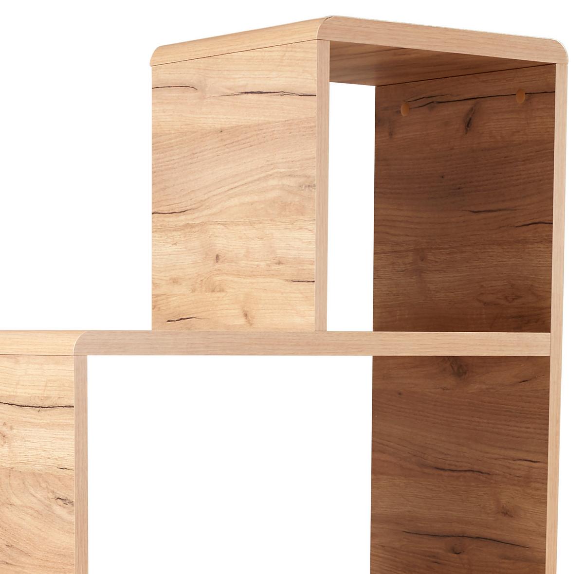 Etajeră Fontana FTR01 - stejar Artisan, Modern (138,5/148/35cm) - Modern Living