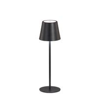 LAMPA STOŁOWA Z AKUMULATOREM 850355 VILETTO - czarny/kolor piaskowy, Konventionell, metal (11/36,5cm)