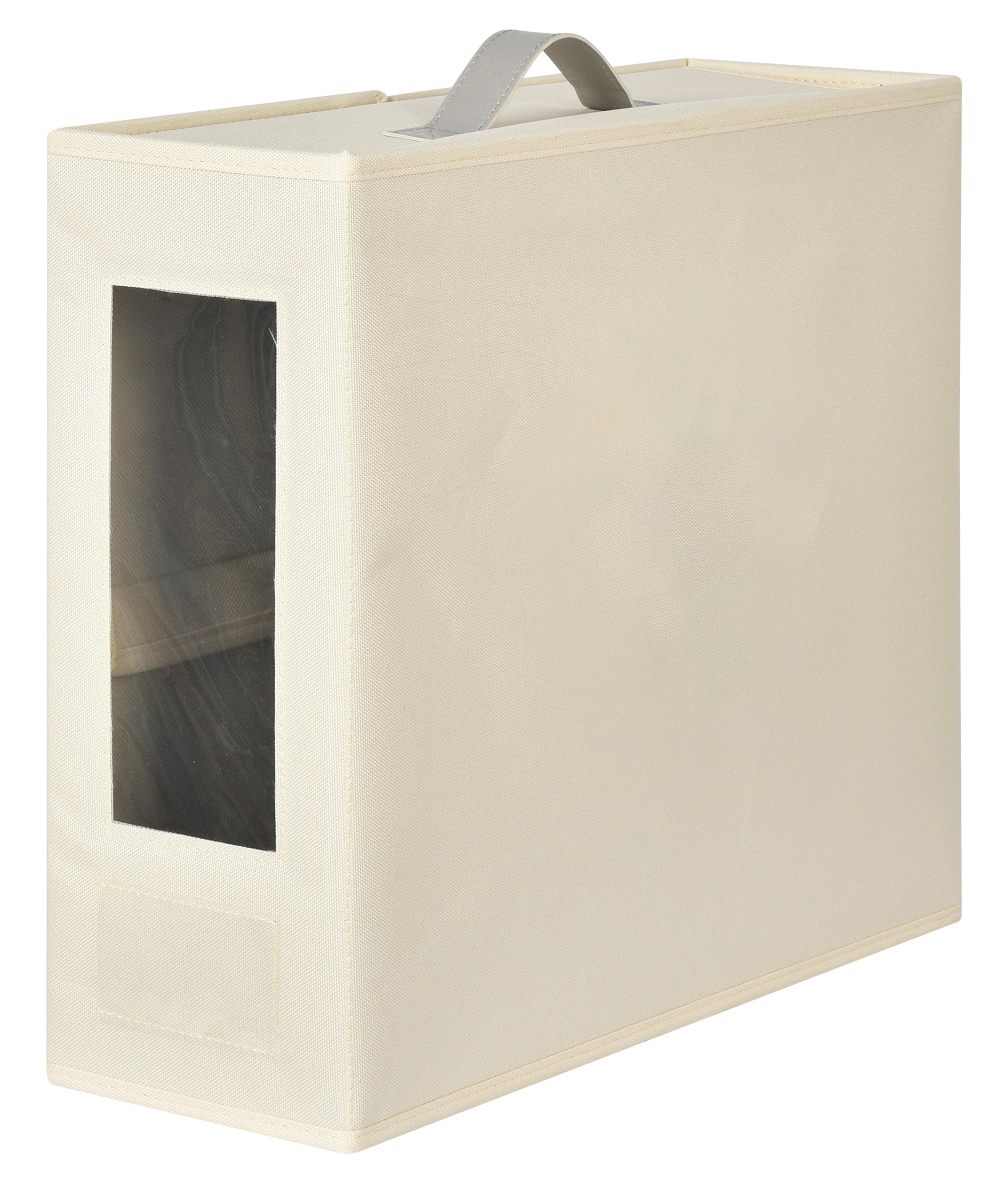 Kutija Za Odlaganje Soft - bež, Konvencionalno, karton/tekstil (13/38/13cm) - Mömax