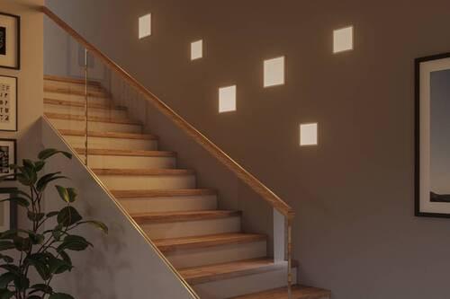 LED-Paneel Areo VariFit in Weiß max. 16 Watt - Weiß, Design, Kunststoff (23/23cm) - Paulmann