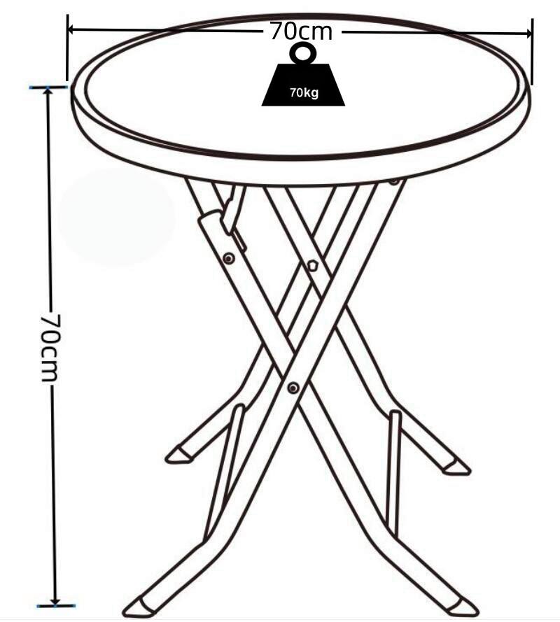 GARTENTISCH SONLAS XL 920589 Ø70CM - Anthrazit, Modern, Glas/Metall (70/70cm) - MID.YOU