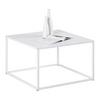 SOFFBORD KUBO -TOP- -BASED- - vit, Modern, metall/trämaterial (60/60/38cm) - Based