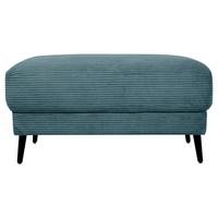 Hocker Cora Türkis - Türkis, MODERN, Textil/Metall (92/46/60cm) - Mömax