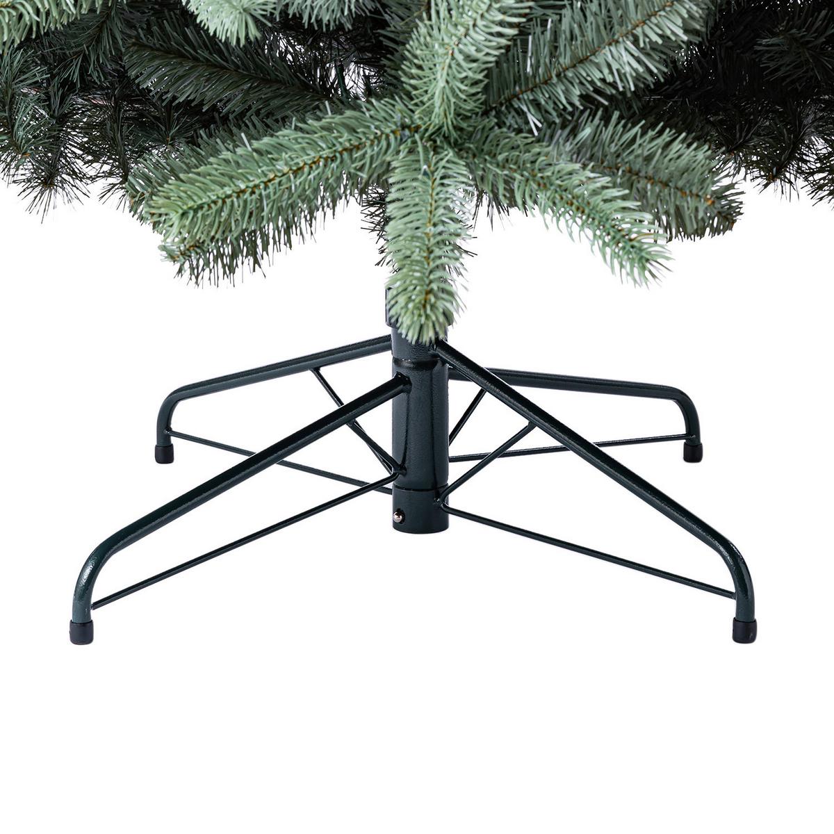 Weihnachtsbaum Evergreen Vermont Waldgrün H: ca. 210cm - Waldgrün, Basics, Kunststoff (150/210cm)