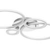 LED-TAKLAMPA KLAUSE - silver/nickelfärgad, Modern, metall/plast (95/52/7,7cm) - Mömax