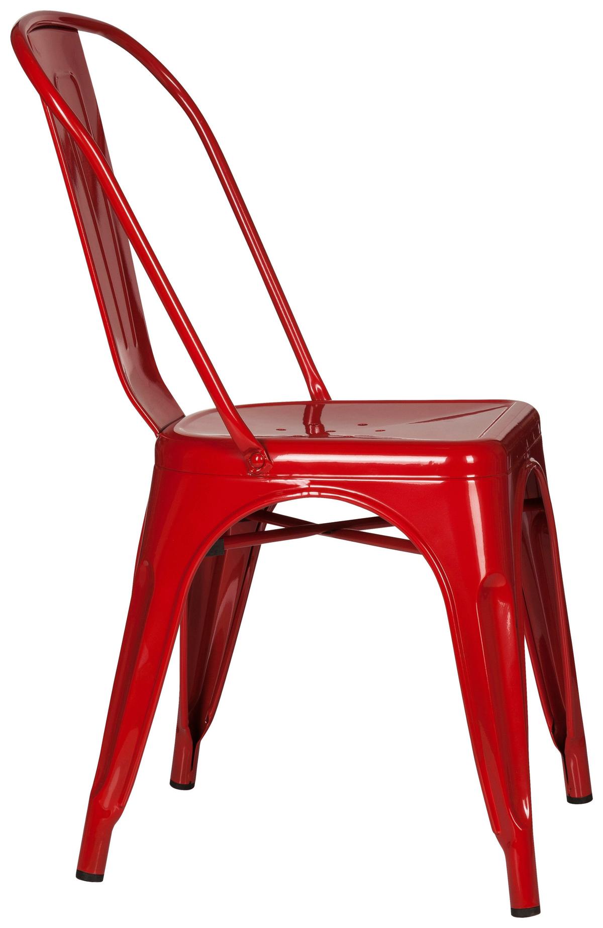 Stol Vantaggio Comfort, Rdeča - rdeča, Basics, kovina (44/84/54cm) - MID.YOU