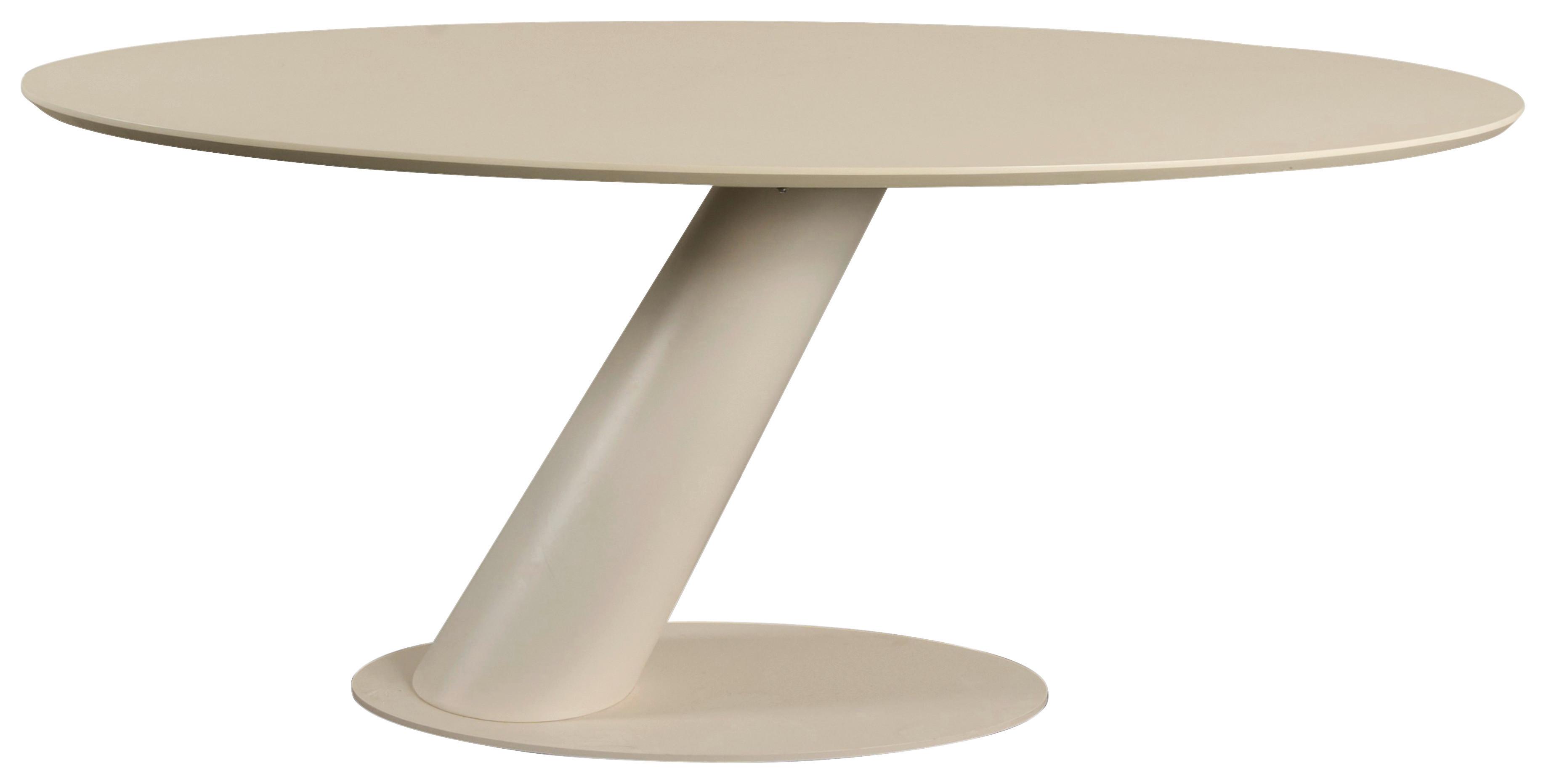MATBORD STEVEN - beige, Design, metall/trämaterial (180/95/76cm) - Mömax