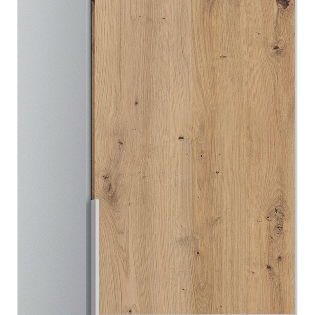 DULAP USI ROTATIVE ALABAMA - argintiu/gri deschis, Modern, material pe bază de lemn (271/229/54cm) - Modern Living