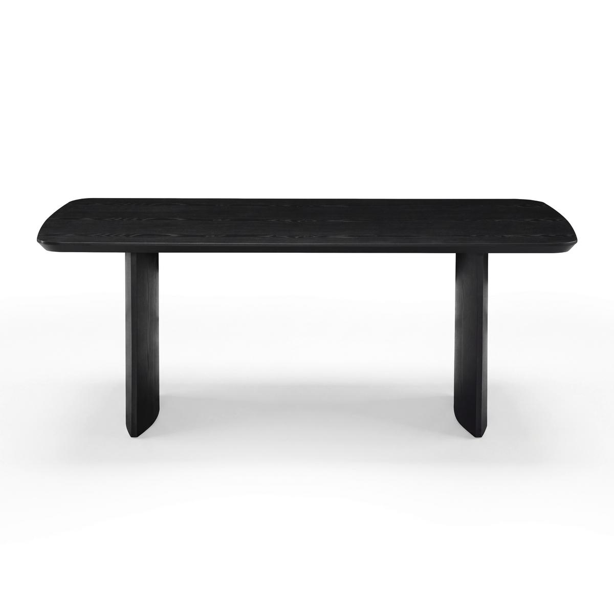 Esstisch Charlie Schwarz - Schwarz, MODERN, Holz/Holzwerkstoff (200/76/100cm) - Bessagi Home