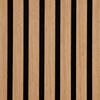 AKUSTIKPANEL GRACE 2ER-SET -SB- - svart/ekfärgad, Modern, trämaterial/trä (60,5/120/2,2cm) - Mömax